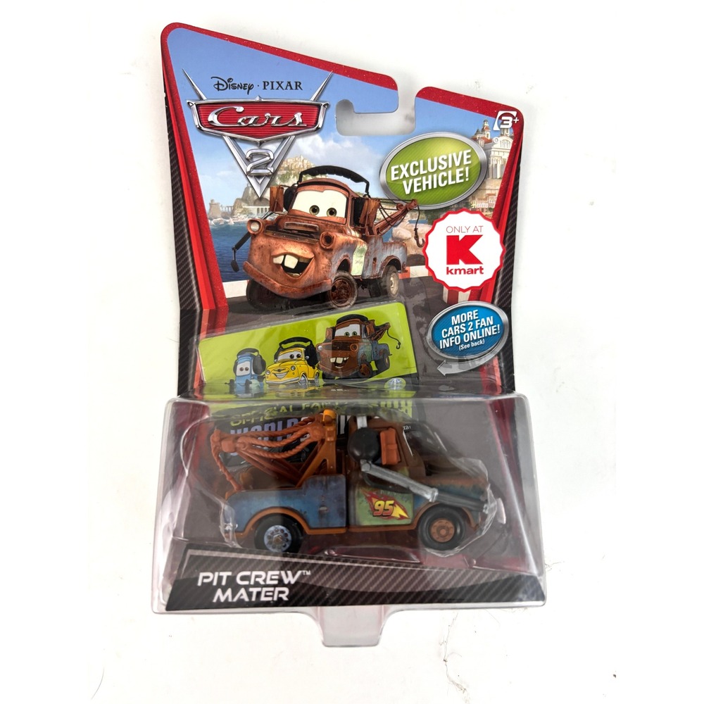 Disney Pixar Cars 2 Pit Crew Mater Headset Kmart Exclusive 2011 Mattel Sealed